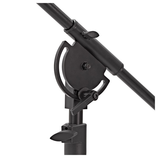 Studio Telescopic Boom Microphone Stand with Casters by Gear4music