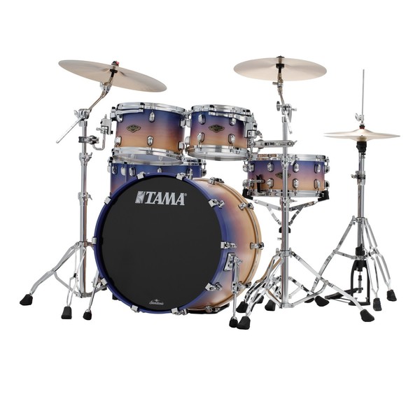 Tama Starclassic Walnut/Birch 22" 5pc, Satin Purple Atmosphere Fade