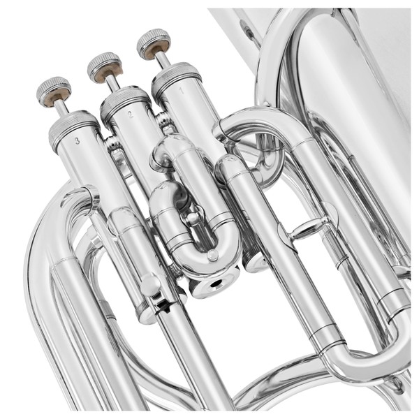 Elkhart 100BHS Baritone Horn, Silver