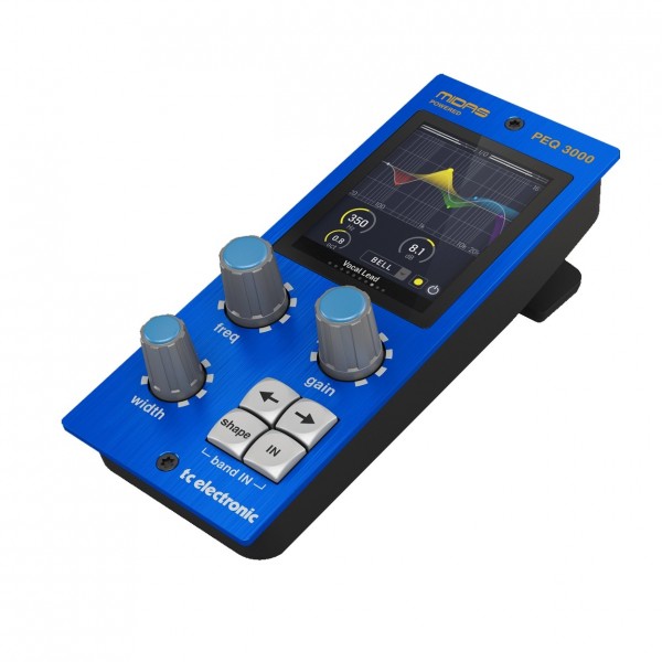 TC Electronic PEQ 3000-DT Parametric Channel EQ Plug-In and Interface