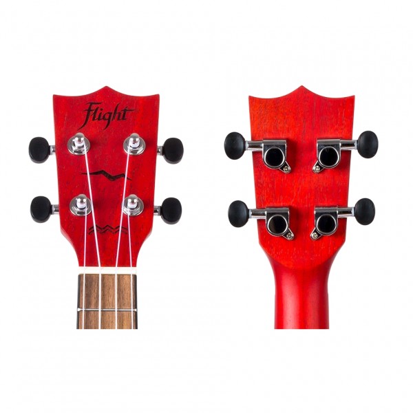 Flight DUC380 Electro Concert Ukulele, Coral