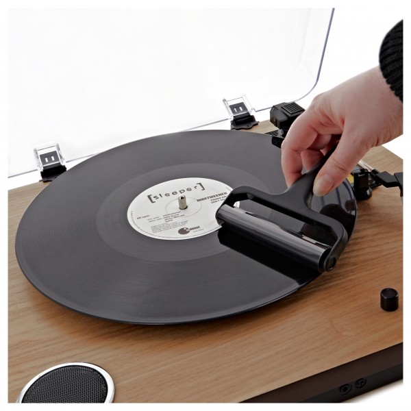 AVCOM Roller Record Cleaner, Black