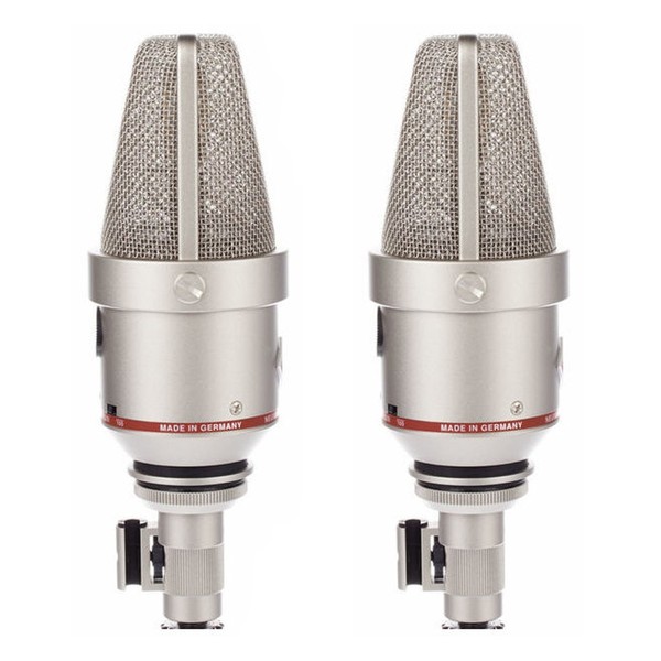 Neumann TLM 170 R Switchable Studio Microphone Stereo Set, Nickel