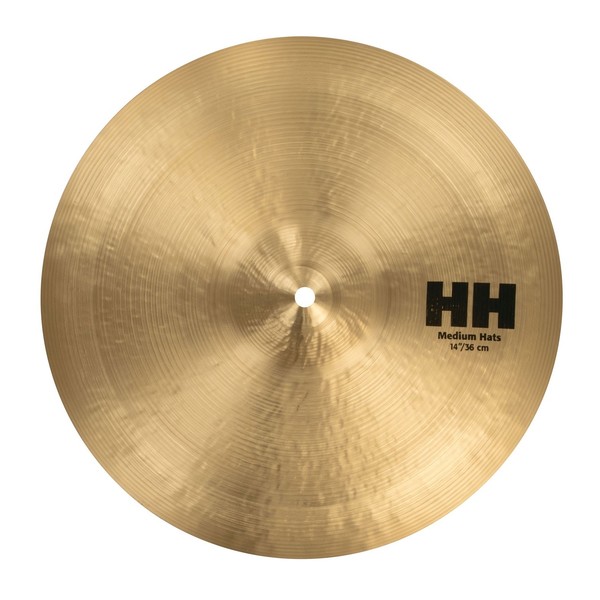 Sabian HH 14" Medium Hi-Hat Cymbals, Natural Finish
