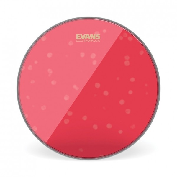 Evans Hydraulic Red Drum Head & Snare Side Hazy 300 Pack, 13"