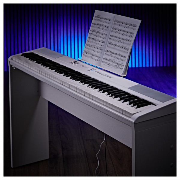 SDP-2 Stage Piano by Gear4music + Stand, White