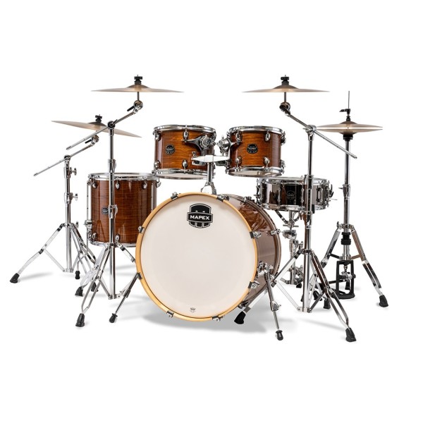 Mapex Armory 22" Rock Fusion 5pc Shell Pack, Roasted Chestnut