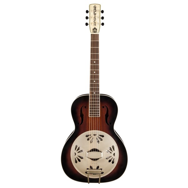 Gretsch G9240 Alligator Biscuit Roundneck Resonator, 2-Color Sunburst