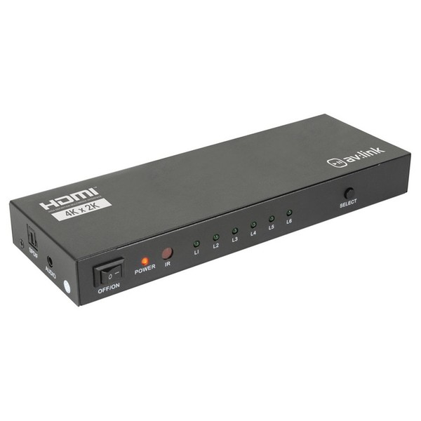 AV:Link HDMI Switch/Splitter 2x4