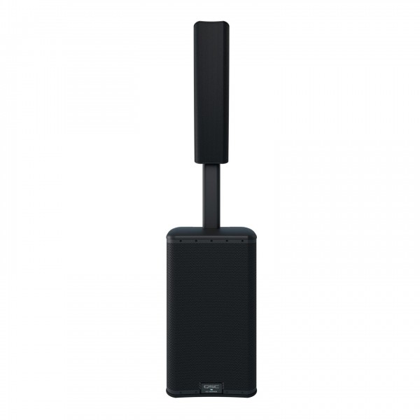 QSC KC12 Active 3-Way Column Loudspeaker System, Black