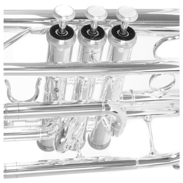 Roy Benson CR202 Cornet, Silver Plated