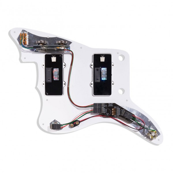 EMG Jmaster Loaded Pickguard System, White