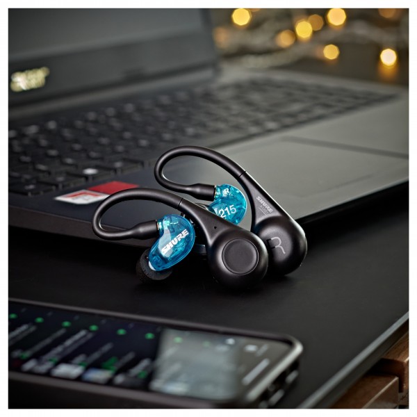 Shure AONIC 215 True Wireless Earphones, Blue