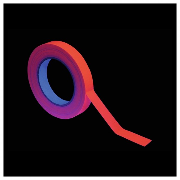 Eurolite 19mm x 25m Neon Orange Gaffa Tape