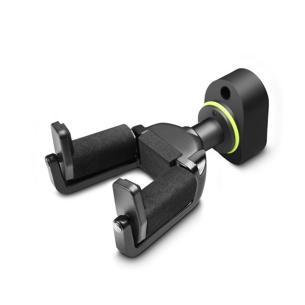 Gravity GS01WMB Guitar Wall Mount Hanger With Neck Hug