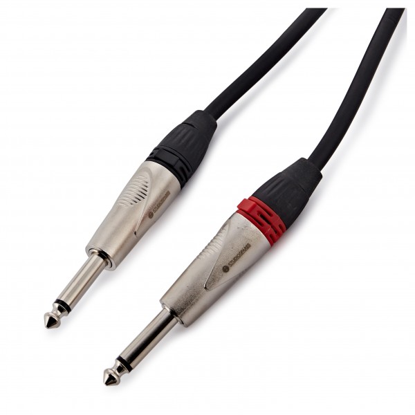 Studiospares 3.5mm (M) TRS - Dual 6.35mm (M) TS Cable Adapter , 2m