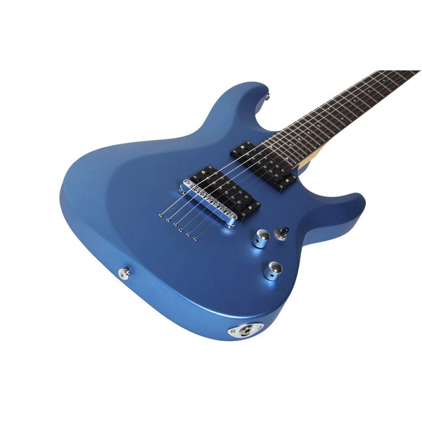 Schecter C-6 Deluxe, Satin Metallic Blue
