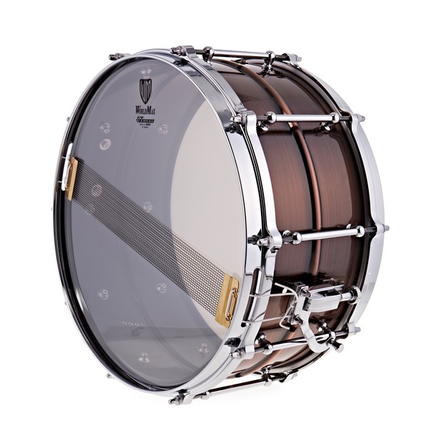 WorldMax 14 x 6.5" Brushed Red Copper Snare Drum