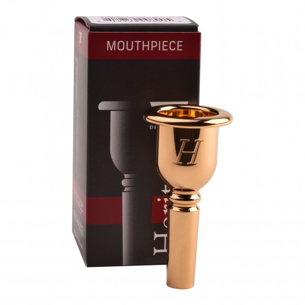 Denis Wick Heritage Trombone Mouthpiece, Gold Plate, 4ABL