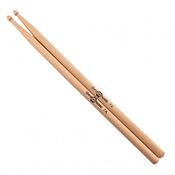 7A Wood Tip Maple Drumstick Bundle, 10 Pair Pack