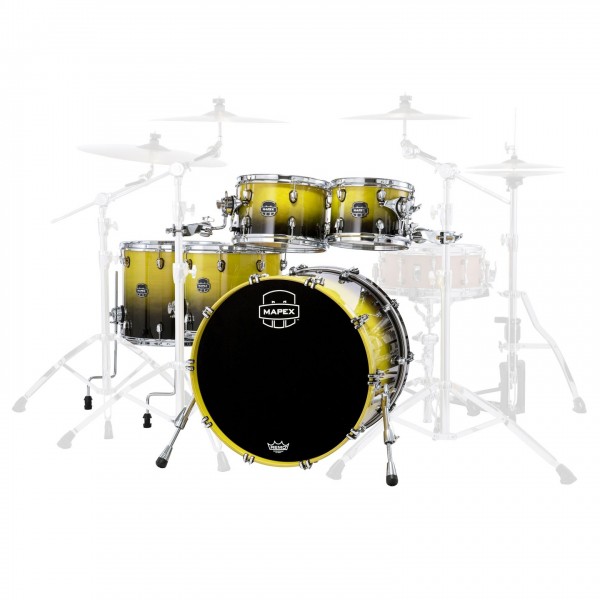 Mapex Saturn 22" 5pc Shell Pack, Sulphur Fade