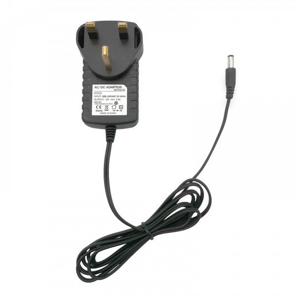 MyVolts 9V UK Power Supply for 5-Way Splitter Cable for Korg Volca