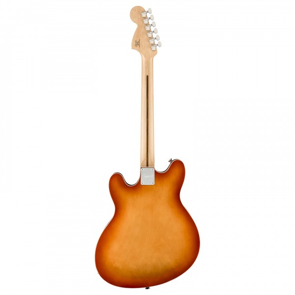 Squier Affinity Series Starcaster Deluxe, Maple Fingerboard, Sienna Sunburst