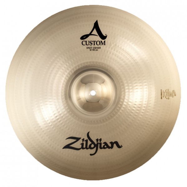 Zildjian A Custom 16" Fast Crash Cymbal, Brilliant Finish