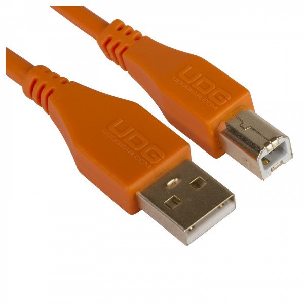 UDG Cable USB 2.0 (A-B) Straight 1M Orange