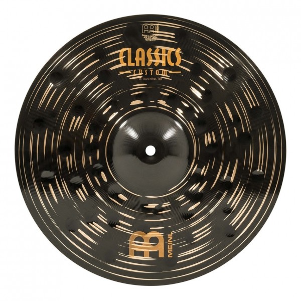Meinl Classics Custom Dark 14" Hi-Hats & Hi-Hat Stand, Black