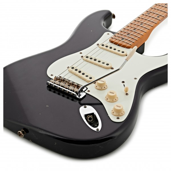 Fender Custom Shop '56 Stratocaster Journeyman Relic, Aged Black #CZ574189