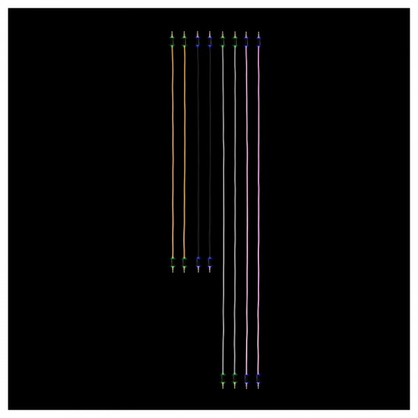MyVolts Candycords Halo 3.5mm Mix Pack 1, Multi-Coloured