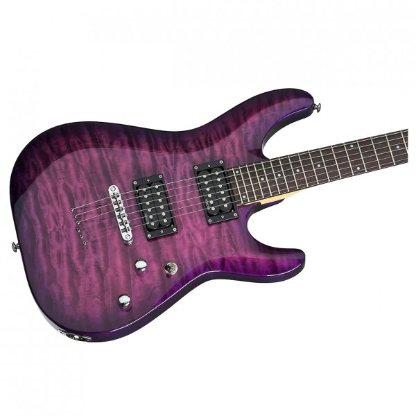 Schecter C-6 Plus, Electric Magenta