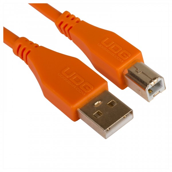 UDG Cable USB 2.0 (A-B) Straight 3M Orange