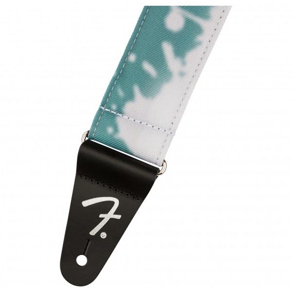 Fender Tie Dye Acid Wash Strap, Teal