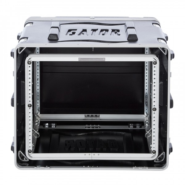 Gator 8U Shock Audio Rack with Rubber Suspension