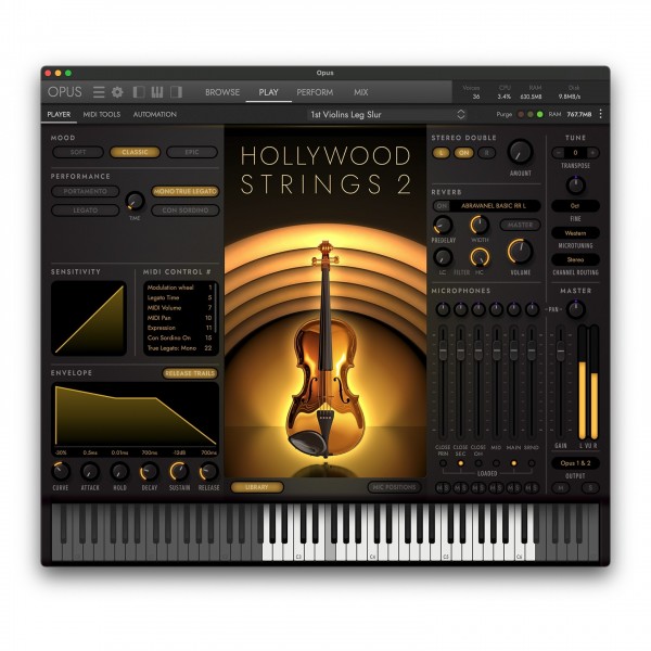 EastWest Hollywood Strings 2