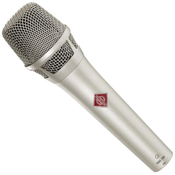 Neumann KMS 104 Handheld Condenser Vocal Microphone, Nickel