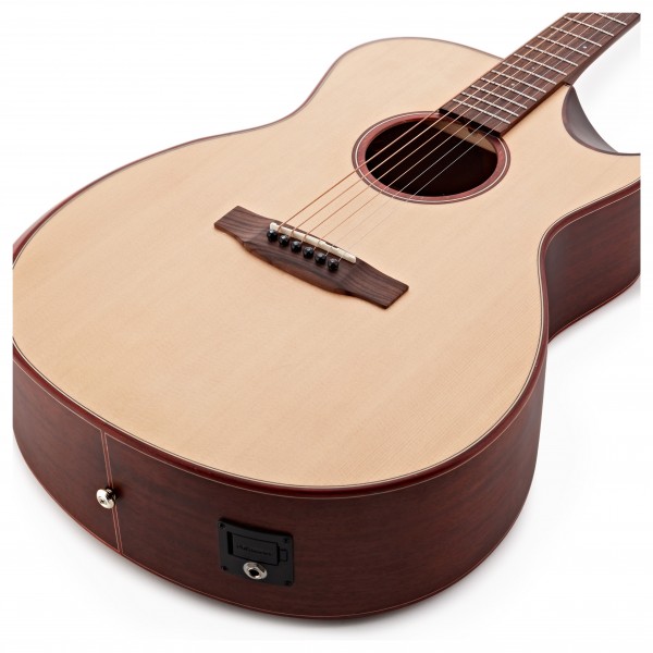 Hartwood Artiste Orchestra Model Electro Acoustic Guitar, Natural - Nearly New