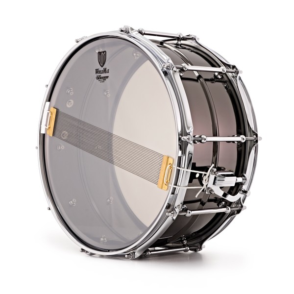 WorldMax Black Dawg 14" x 6.5" Black Nickel Over Brass Snare Drum