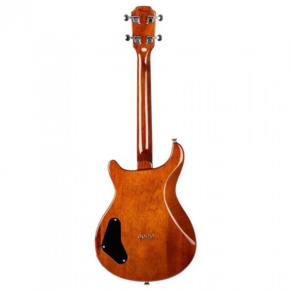 Flight Vanguard Tenor Electric Ukulele, Trans Black