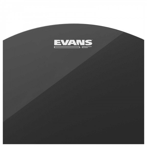 Evans Resonant Black Drum Head, 12"