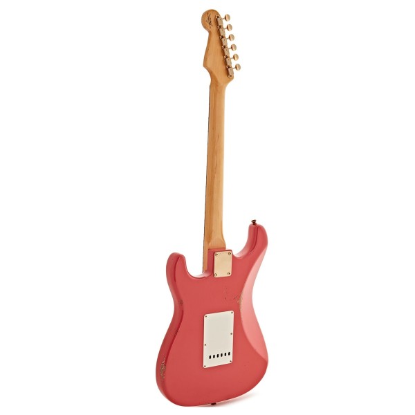 Fender Custom Shop '60 Stratocaster Relic, Gold HW, Super Faded Aged Fiesta Red #R134669