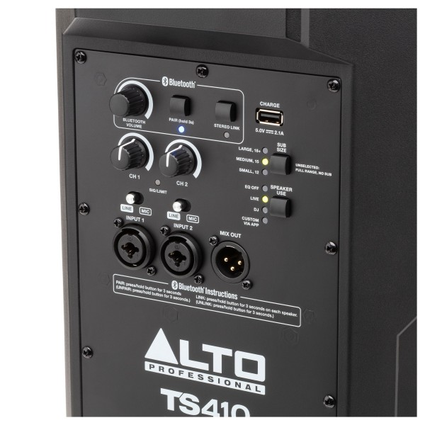 Alto Professional TS410 2000 Watt Active PA Speaker