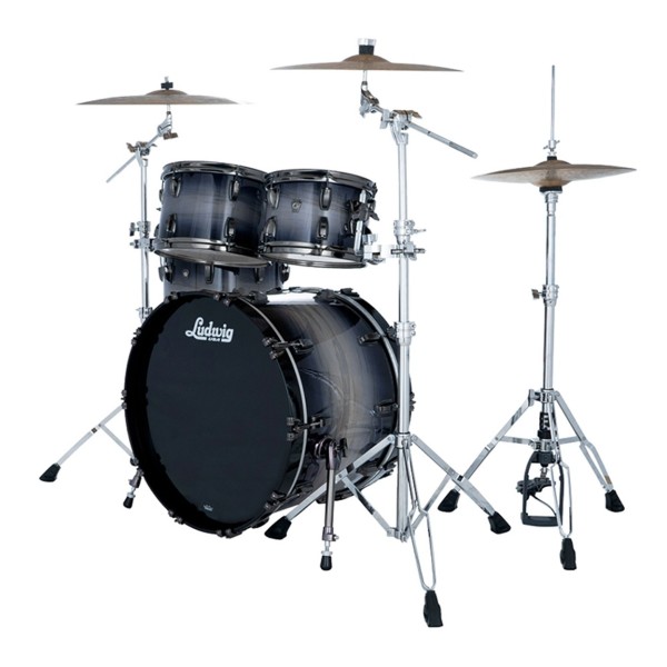 Ludwig Classic Maple Exotic 22" Studio 4pc Shell Pack, Nocturne Burst