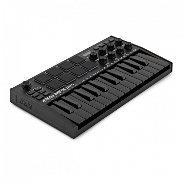 Akai Professional MPK Mini MK3 MIDI Keyboard, Black with Subzero Bag