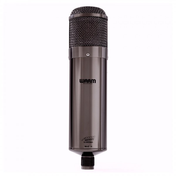 Warm Audio WA-47T Large-Diaphragm Tube Condenser Microphone, LTD Titanium