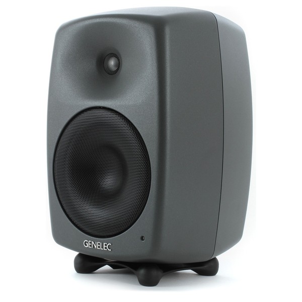 Genelec 8040B Bi-Amped Studio Monitor, Dark Grey (Single)