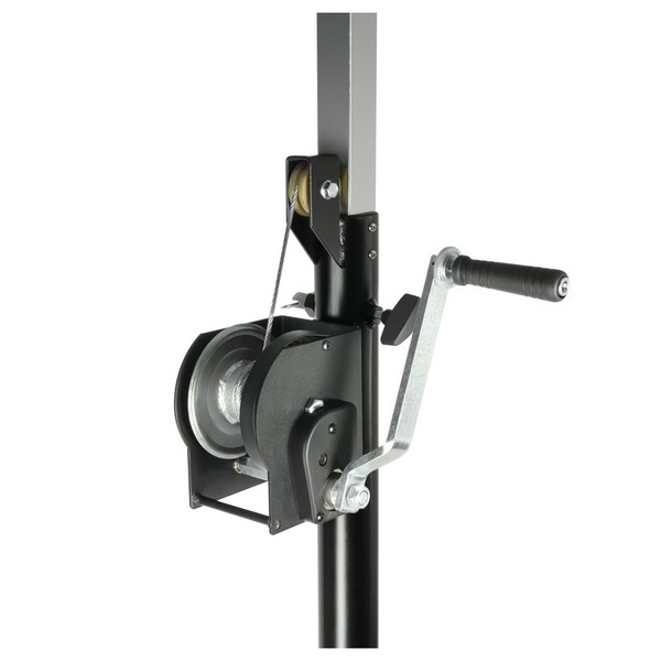 Adam Hall SWU400 T Wind Up Lighting Stand with T-Bar