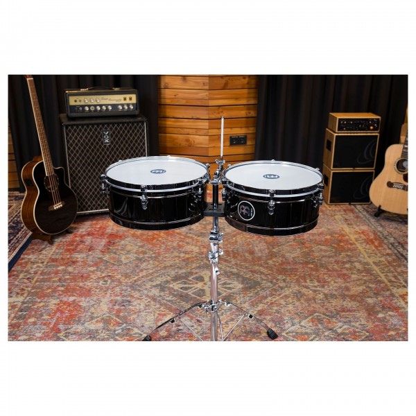 Meinl Percussion Marathon Series Timbales, Black Nickel